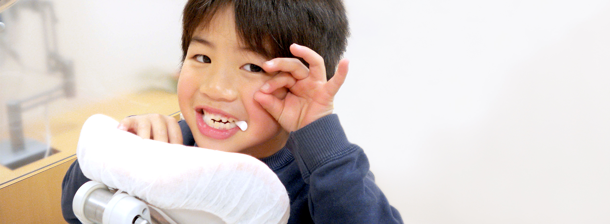 子供の歯を守りたい。子供の成長を見守る診査・診断。小児歯科